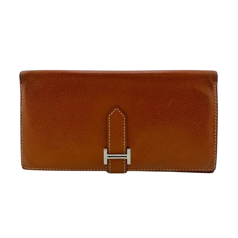 Hermes Bearn Long Wallet Brown