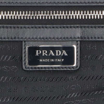Prada 2vy007 Embossed Logo Leather Shoulder Bag Men's