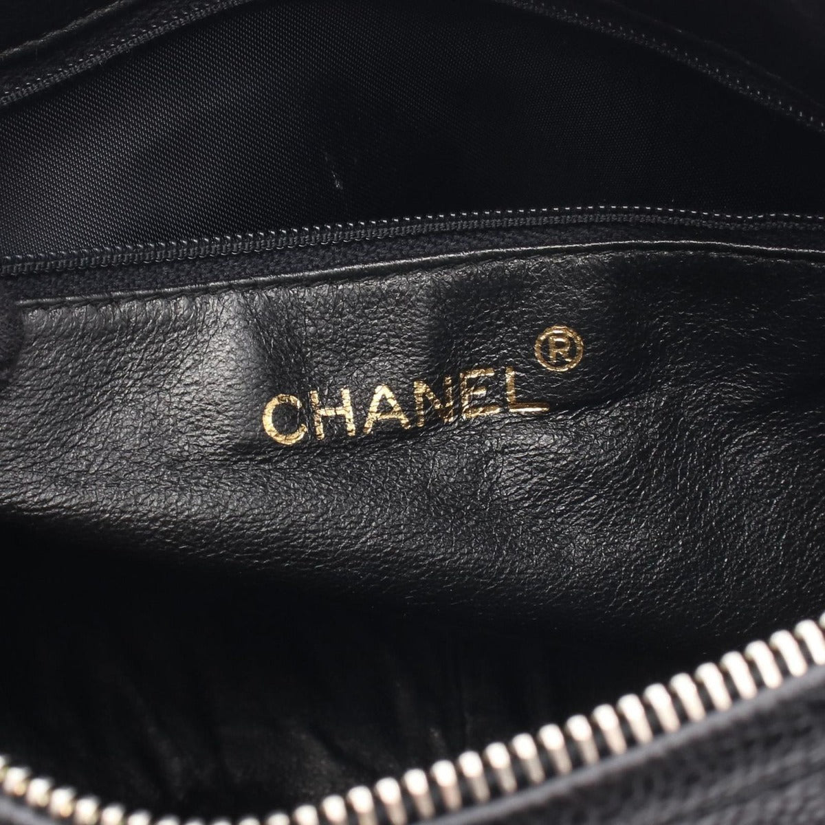 Chanel Shoulder Bag Quilted Cocobol Black Leather Cuff — view 4