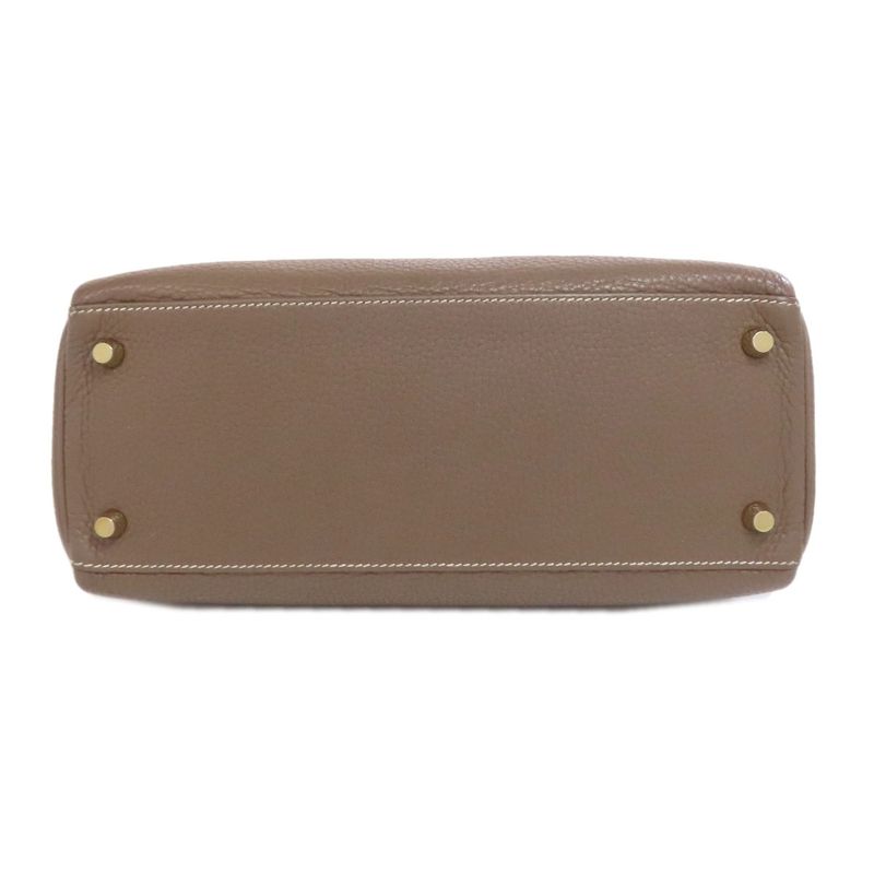 Hermes Kelly 28 Inside Stitched Etape Gold Hardware Handbag Taurillon Women