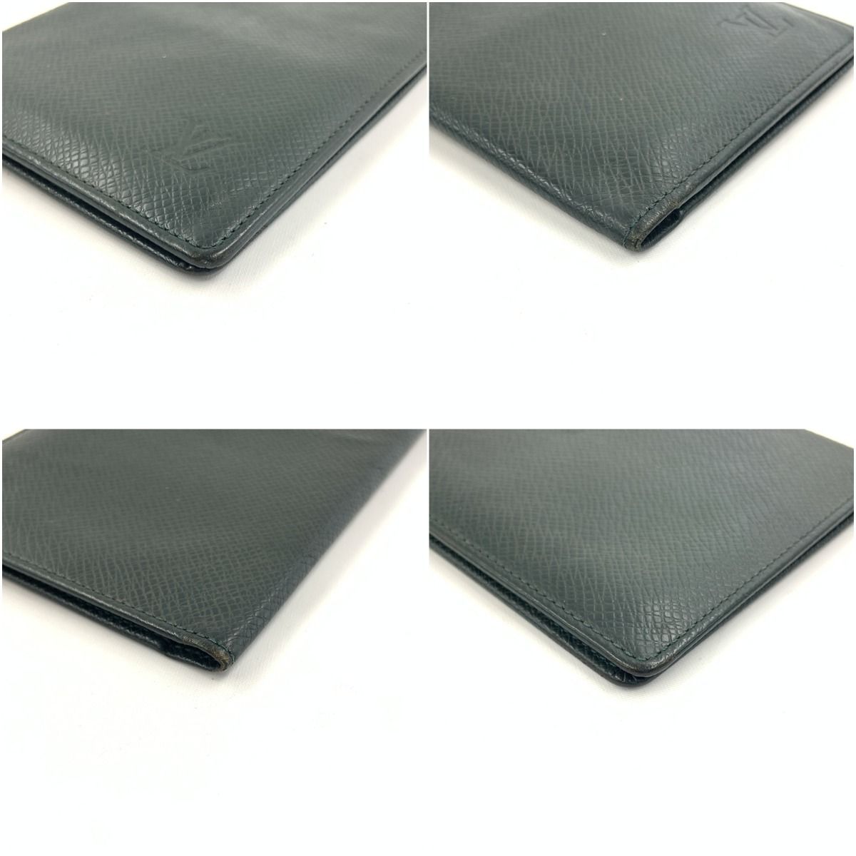 Louis Vuitton Taiga Porto Valeur Cult Credit Long Bill Holder M30394 Green