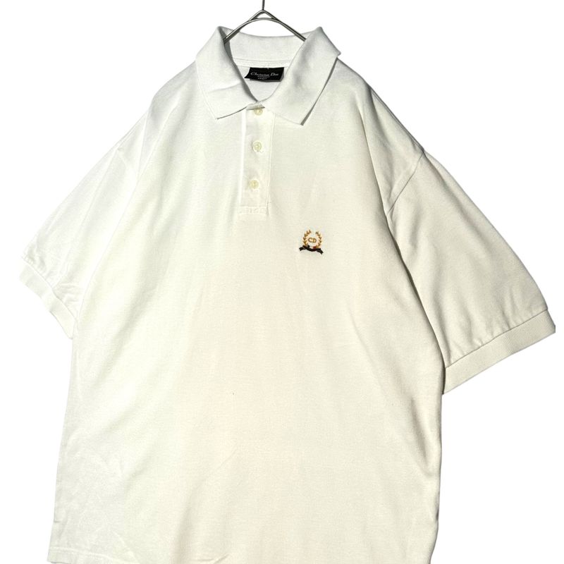 Christian Dior Monsieur One-Point Logo Polo Shirt One-Point Logo Polo Shirt XL