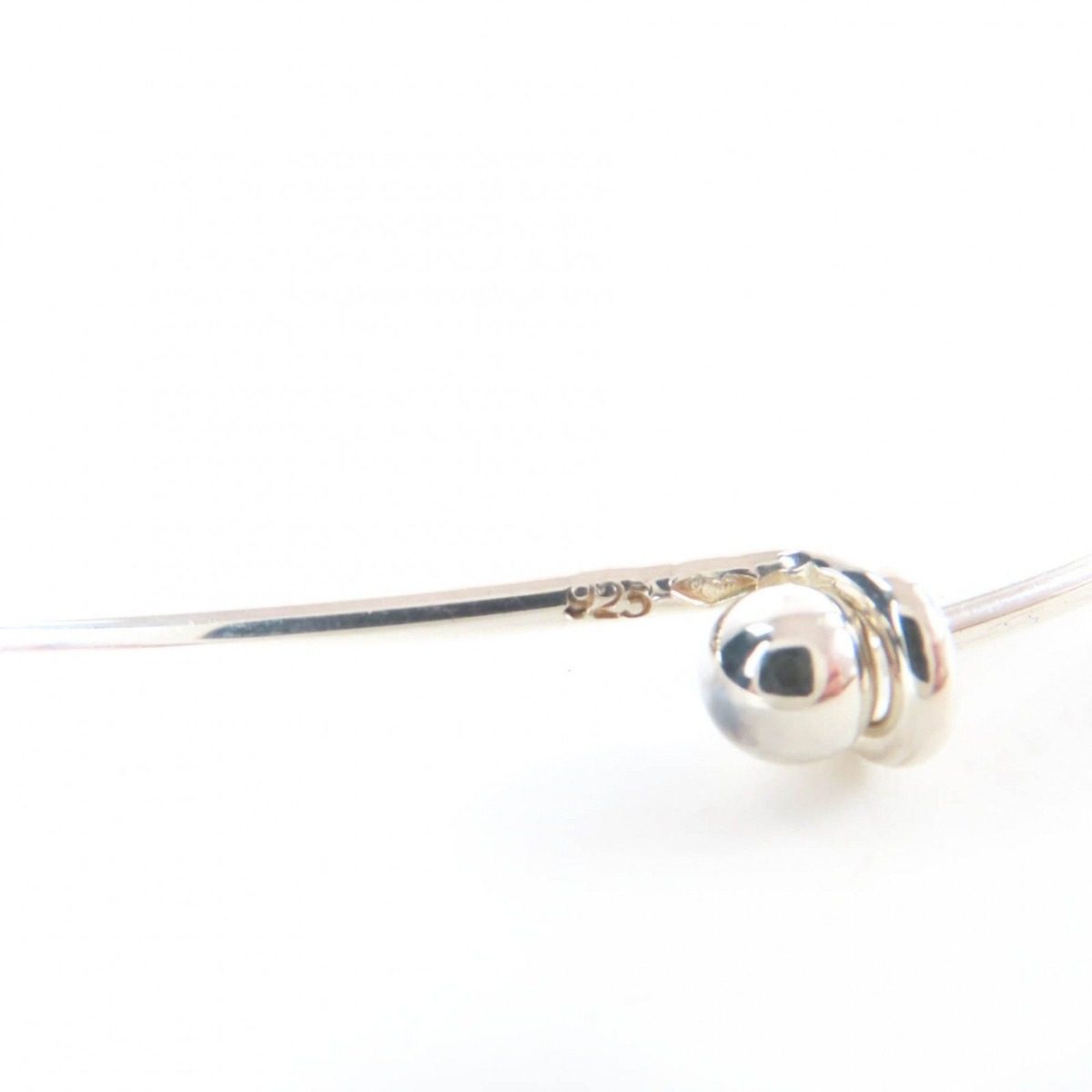 Chanel 925 Camellia Logo Choker Necklace Silver Weight — view 6