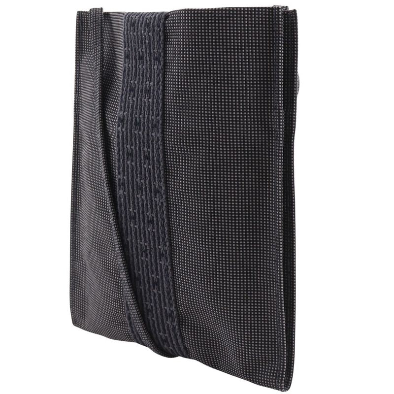 Hermes Mini Pochette Airline Nylon Canvas Gray Unisex Shoulder Bag