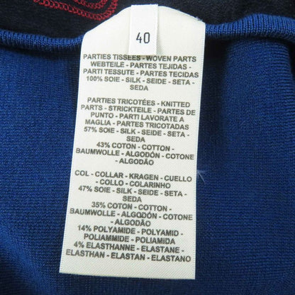 Hermes 23SS 3e2810dv Silk Chaine D'ancre Short Sleeve Knit/ Short Sleeve Knit