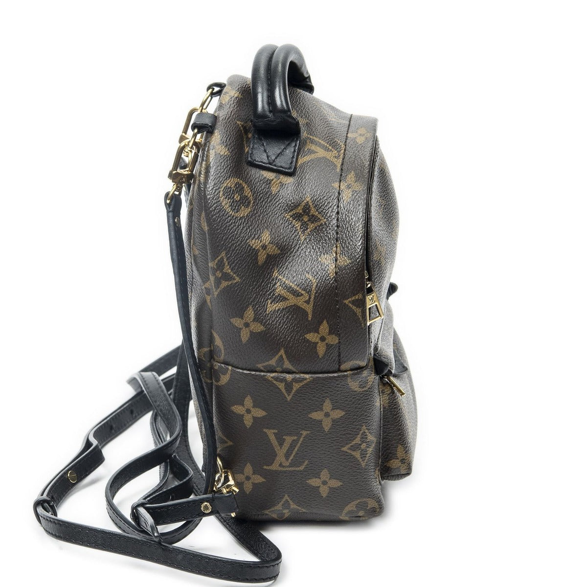 Louis Vuitton Palm Spring Brown Monogram Canvas Handbag — view 4