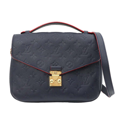 Louis Vuitton Monogram Empreinte Pochette Metis MM 2-Way Shoulder Bag Leather