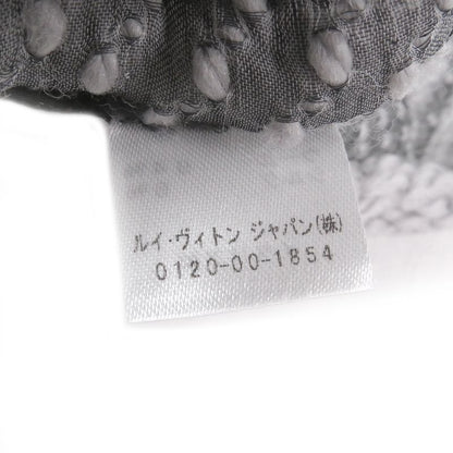 Louis Vuitton M74742 Echarpe Logomania Wool Silk Monogram Fringe