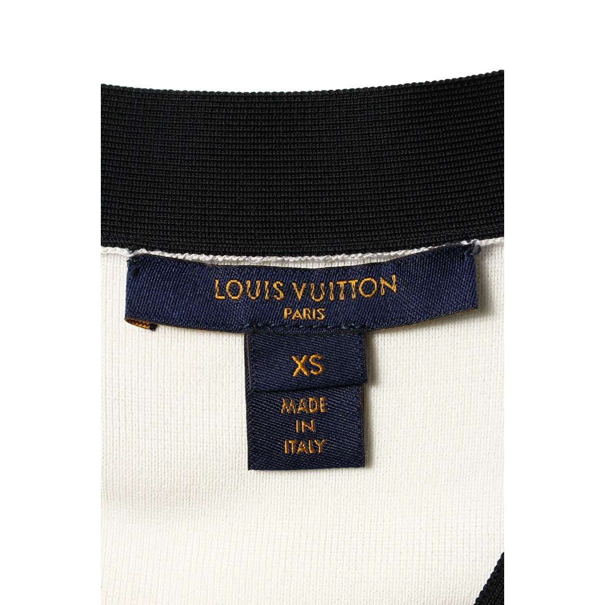 Louis Vuitton Long Knit Dress XS Black — view 3