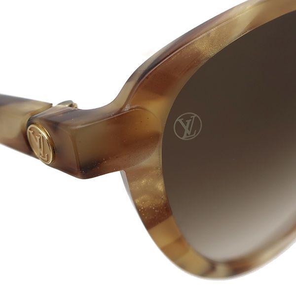Louis Vuitton Sunglass Es Ava 5419 Plastic Light Brown Beige Boston Gradient