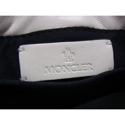Moncler Leather Crossbody Shoulder Bag Ivory — view 9