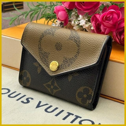 Louis Vuitton Giant Reverse Portefeuille Zoe Fold Wallet