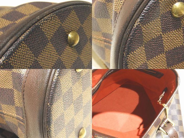 Louis Vuitton Marais Bucket Shape Shoulder Bag With Pouch N42240 Damier Tote