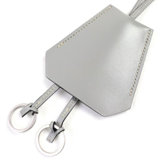 Hermes Vintage Margiela Period Clochette Leather Necklace Pendant