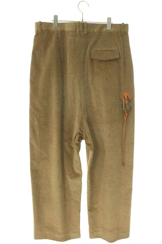 Loewe H526y04weu Cotton Cashmere Corduroy Long Pants Men 52