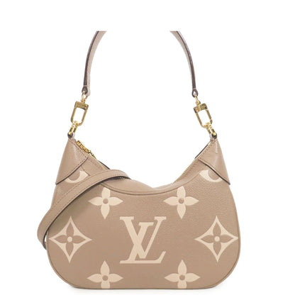 Louis Vuitton Bagatelle NM Tourtelle Cream Monogram Empreinte 2-Way Shoulder Bag