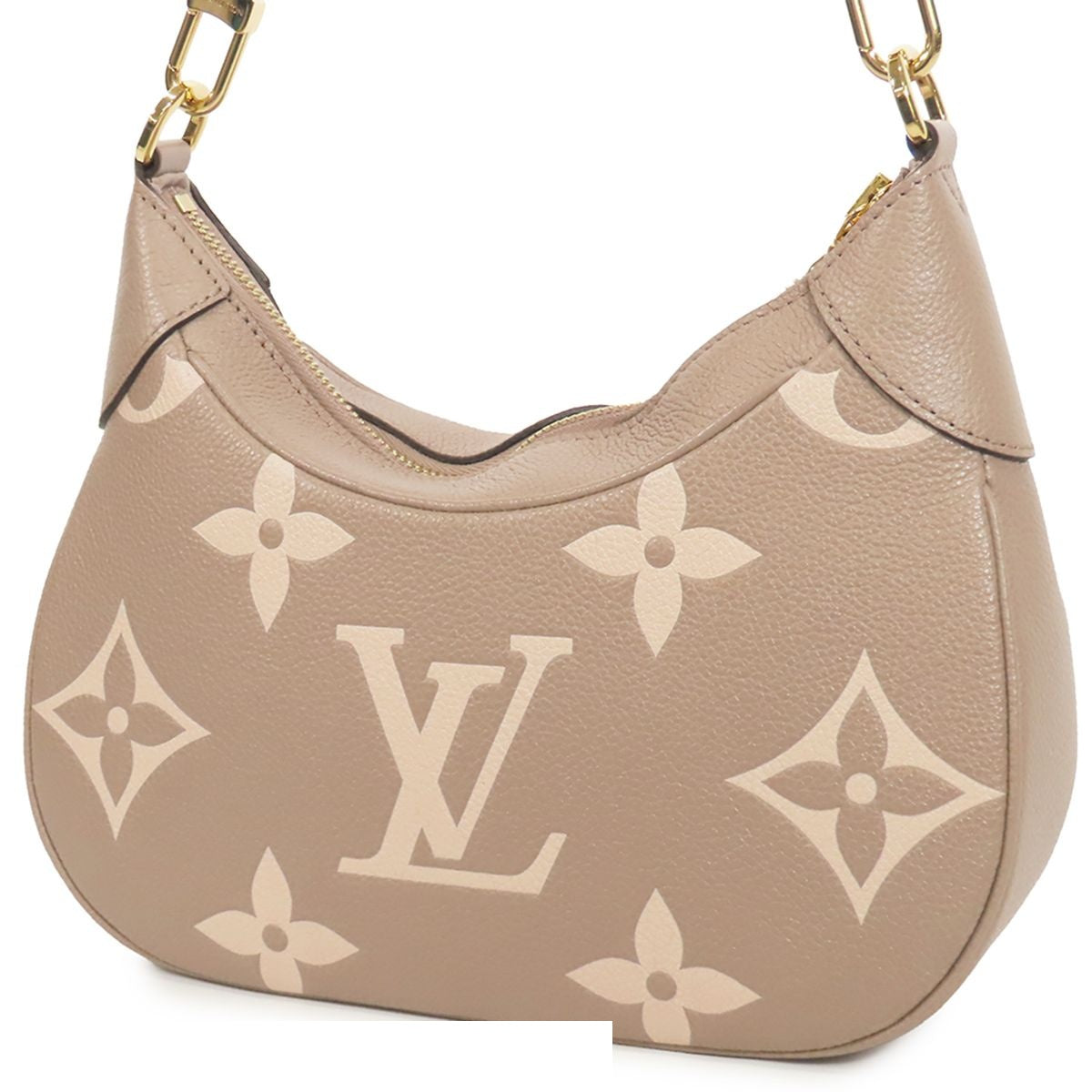 Louis Vuitton Bagatelle NM Tourtelle Cream Monogram Empreinte 2-Way Shoulder Bag — view 2