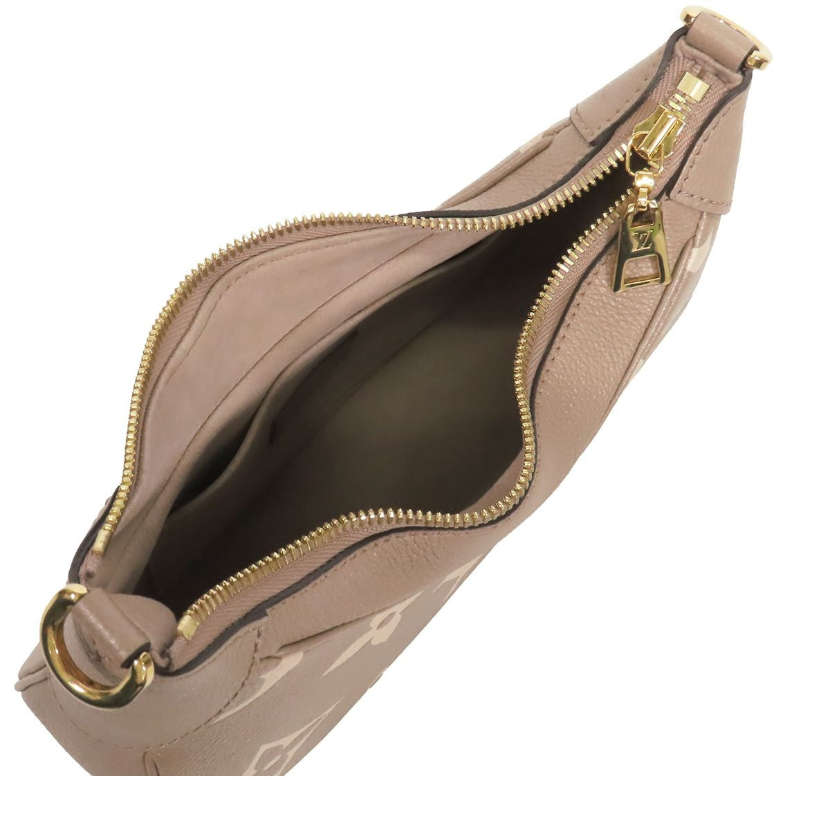 Louis Vuitton Bagatelle NM Tourtelle Cream Monogram Empreinte 2-Way Shoulder Bag — view 6