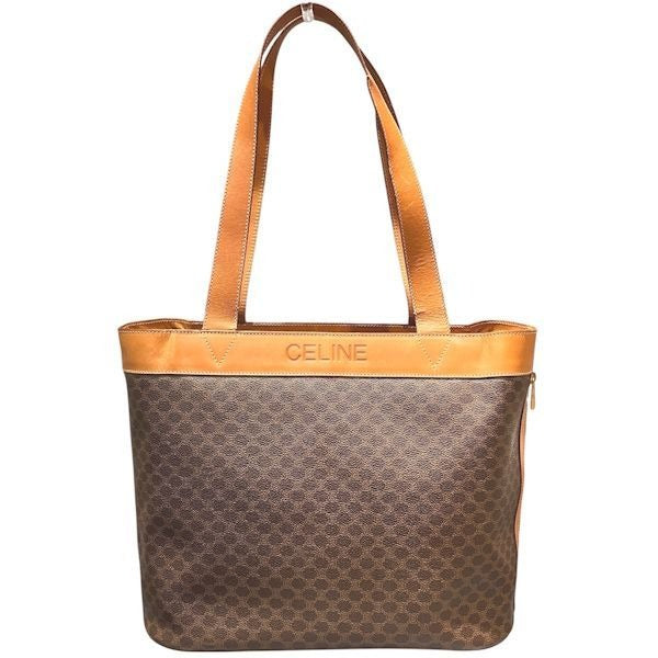 Celine Macadam Brown Tote