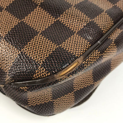 Louis Vuitton Shoulder Bag District PM N41213 Damier Canvas Ebène Brown
