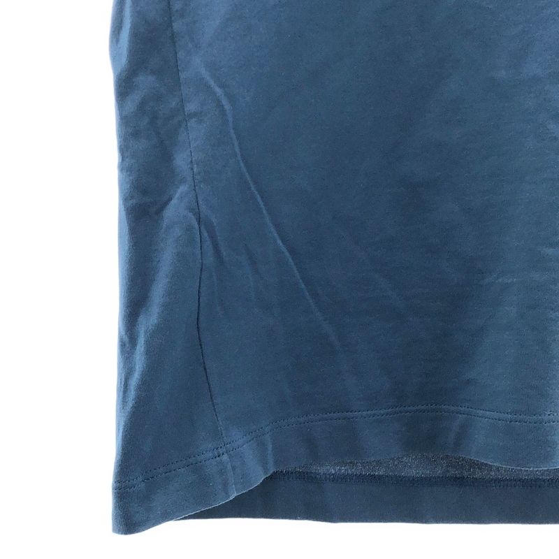 Bottega Veneta Cotton Bicolor Crew Neck T-shirt - 46 - Blue - Mens
