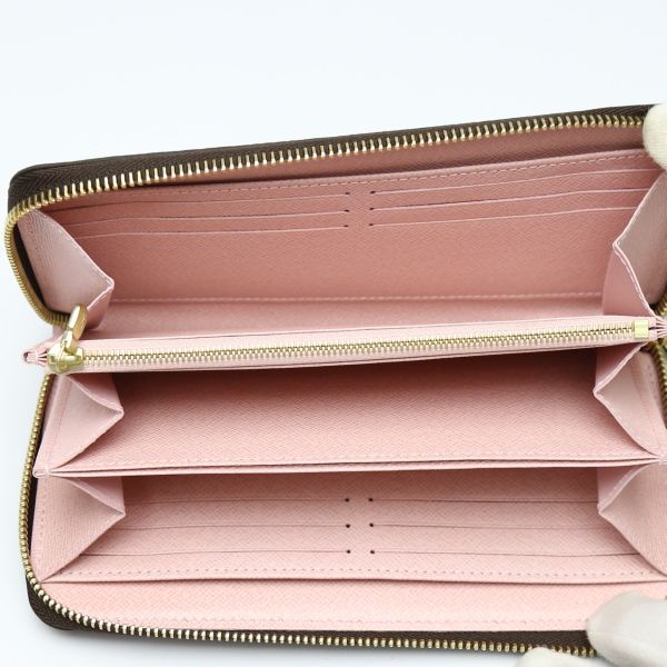 Louis Vuitton M41894 Monogram Zippy Wallet Round Zipper Long Wallet Louis