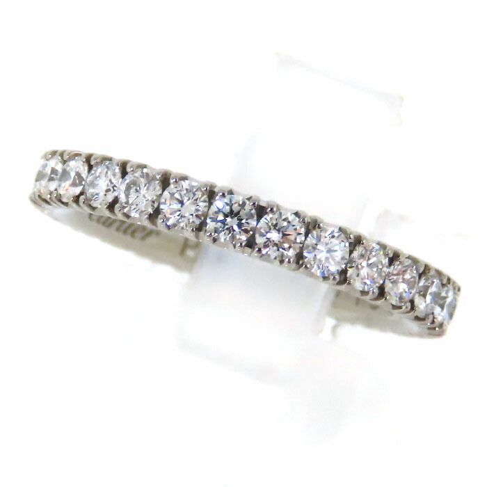 Cartier Etancel De Cartier Ring B4087100 Pt950 Platinum Full Eternity Diamond