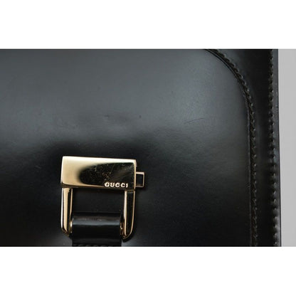 Gucci Wallet Vintage Folding Enamel Black — view 13