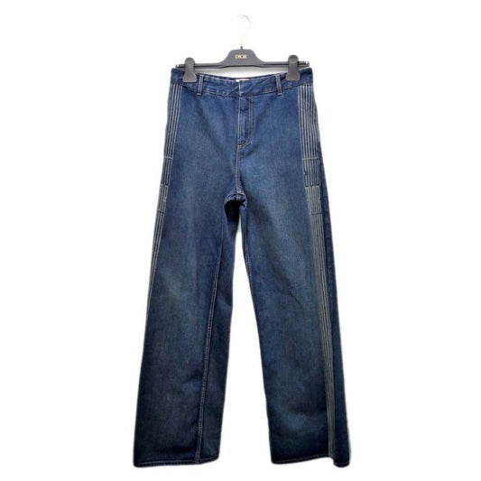 Dior Denim Wide Pants 522 P55 A3073 Blue Size 34 Clothing