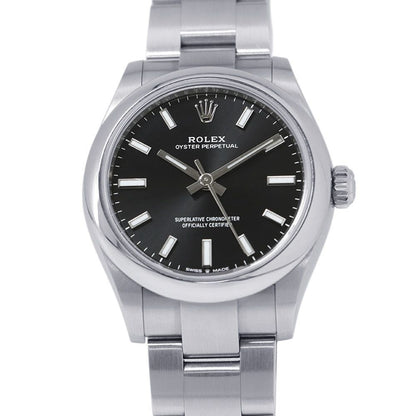 Rolex Oyster Perpetual 31 Roulette Watch Black Dial