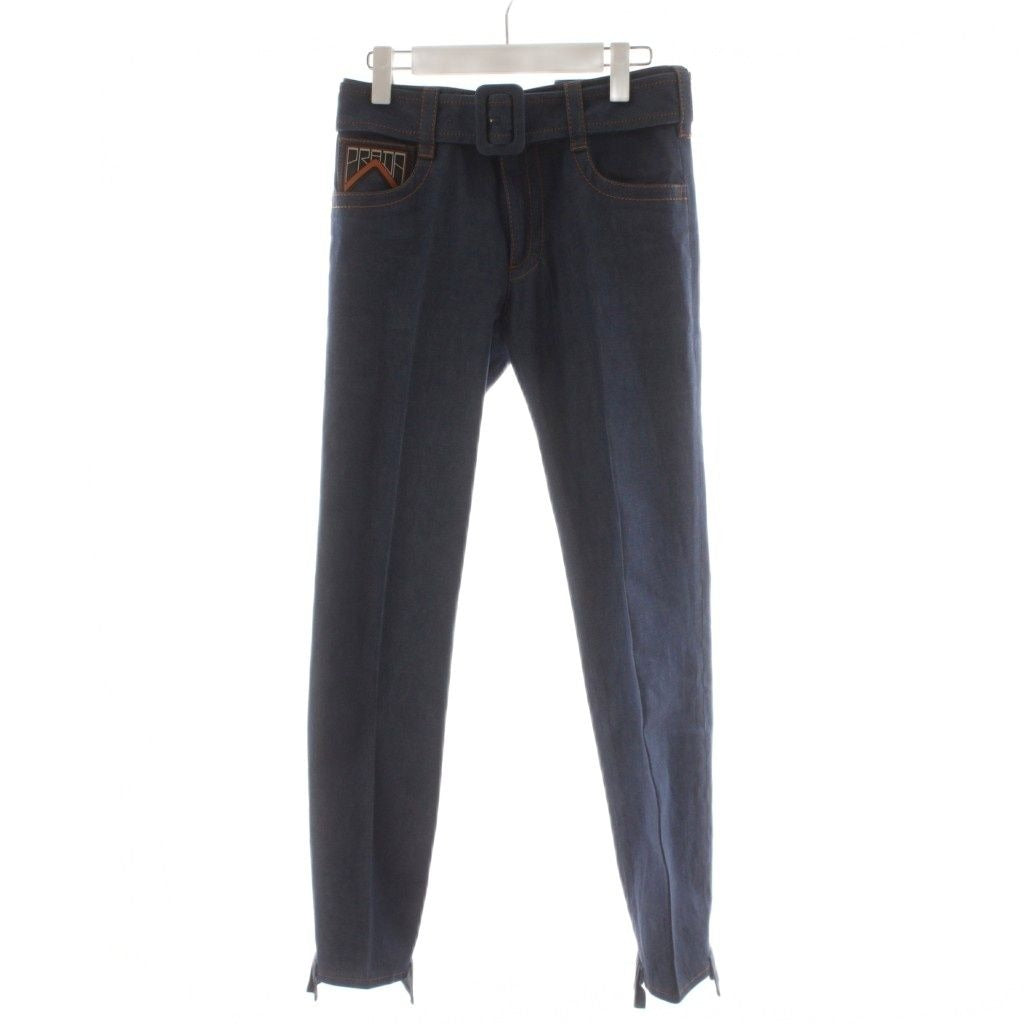 Prada Denim Pants Jeans G-pants Logo Blue