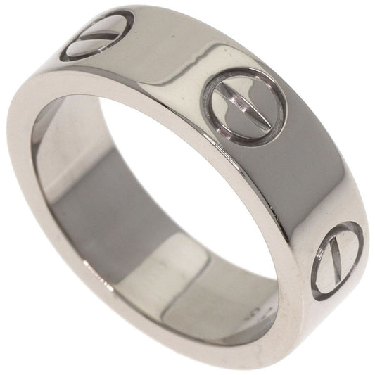 Cartier Love Ring 48 18k White Gold