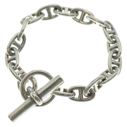 Hermes Vintage Chaine D'ancre PM 16 Frames Cursive Engraving Bracelet