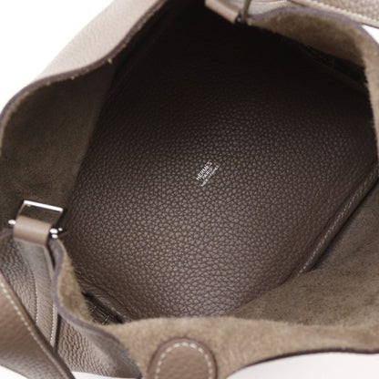 Hermes Picotin MM Taurillon Clemence Etoupe □I Ladies Handbag