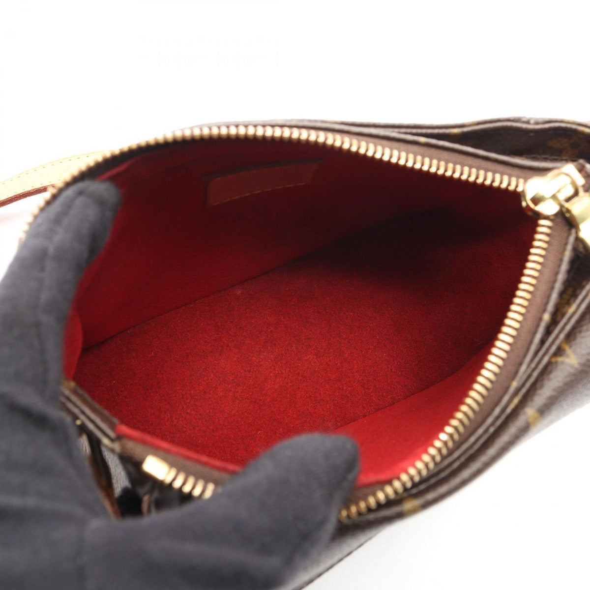 Louis Vuitton Shoulder Bag Viva City PM Canvas Leather — view 3