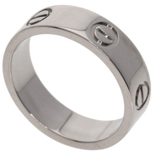 Cartier Love Ring 54 18K White Gold