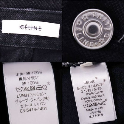 Celine Phoebe Period Pants Denim Pants Black Denim