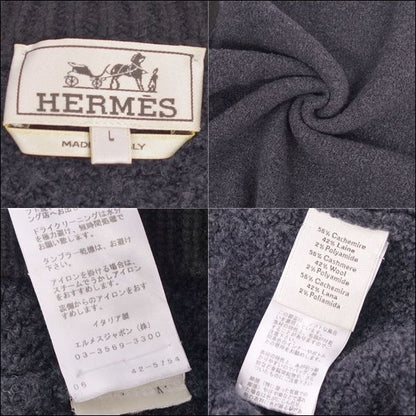 Hermes Knit Sweater Pullover Cashmere Wool