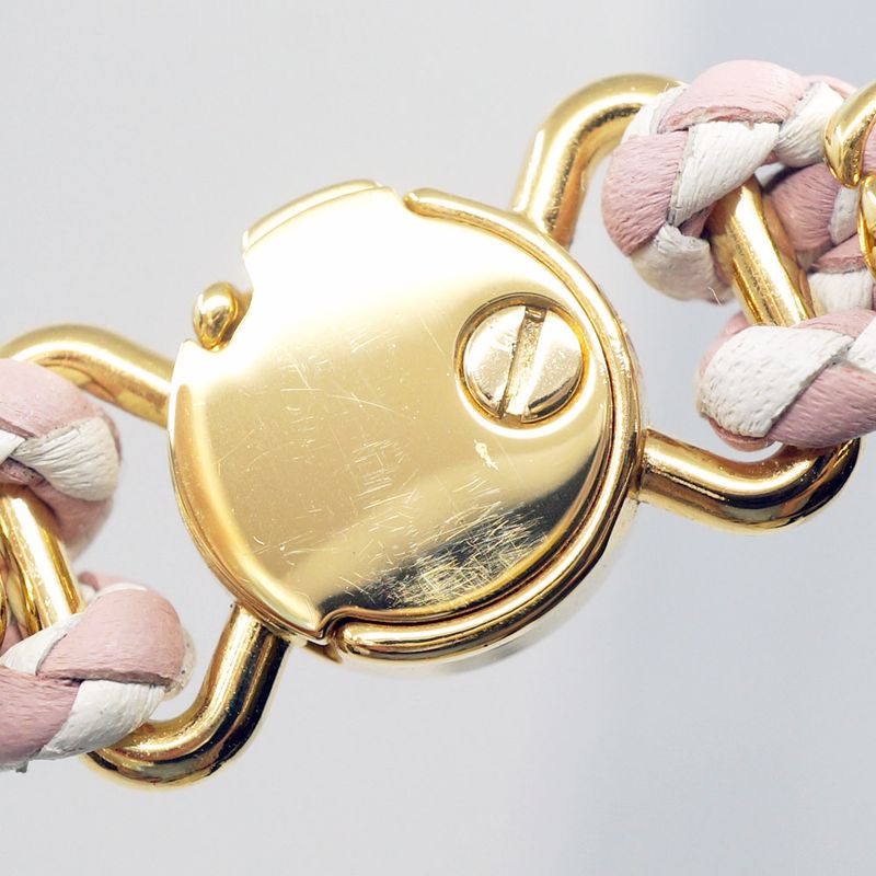 Louis Vuitton M8628sp Bc0224 Click It Bracelet Pink Gold Accessory Box