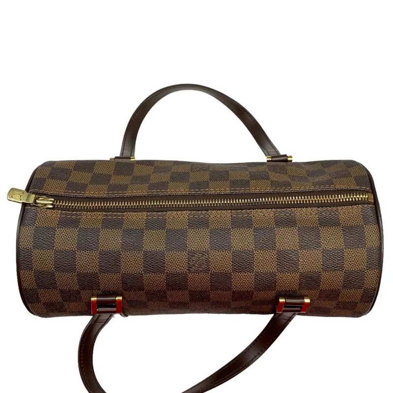 0878 Louis Vuitton Handbag Papillon PM N51304 Damier Cylindrical Main Item Only