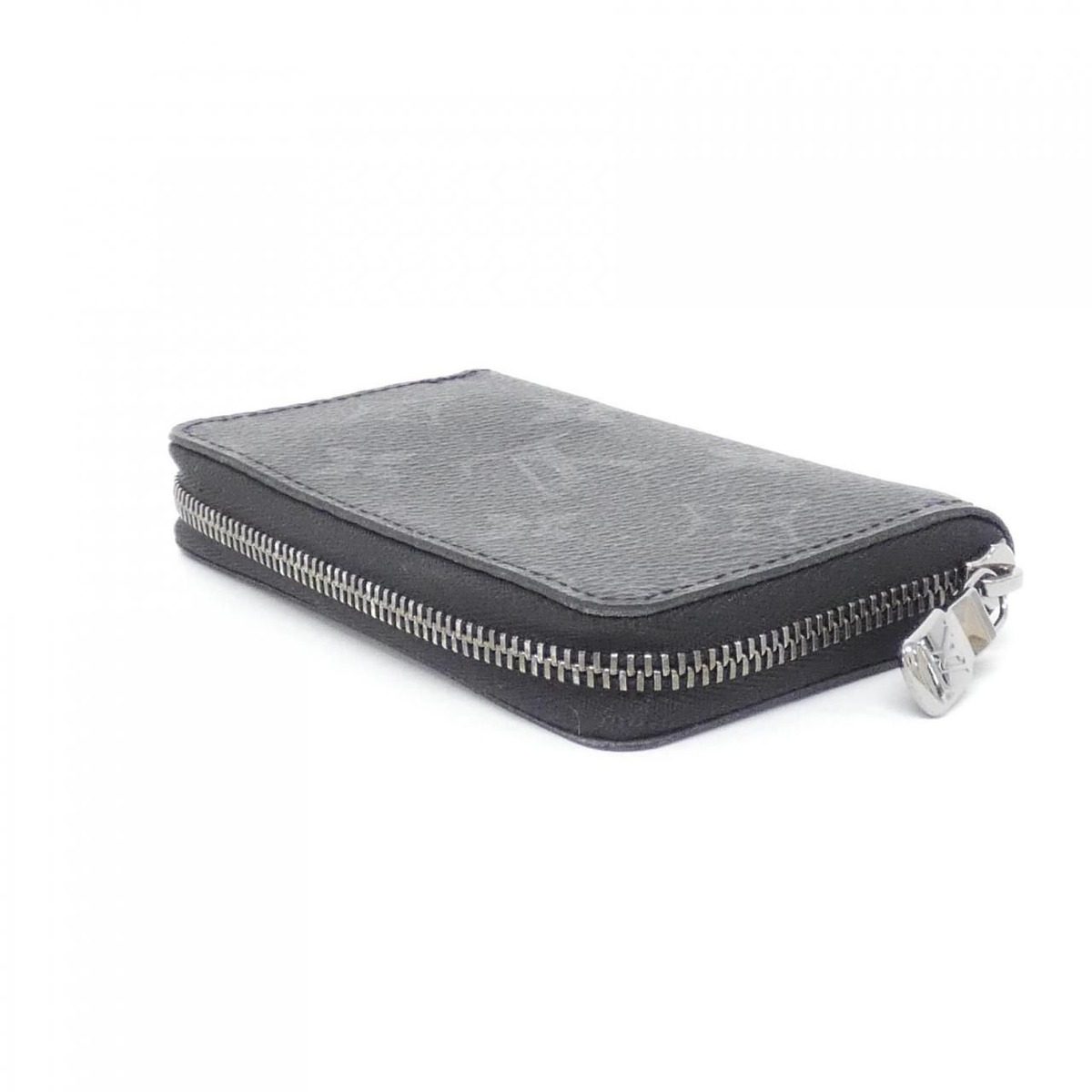 Louis Vuitton Monogram Eclipse Zippy Coin Purse Vertical Case — view 2