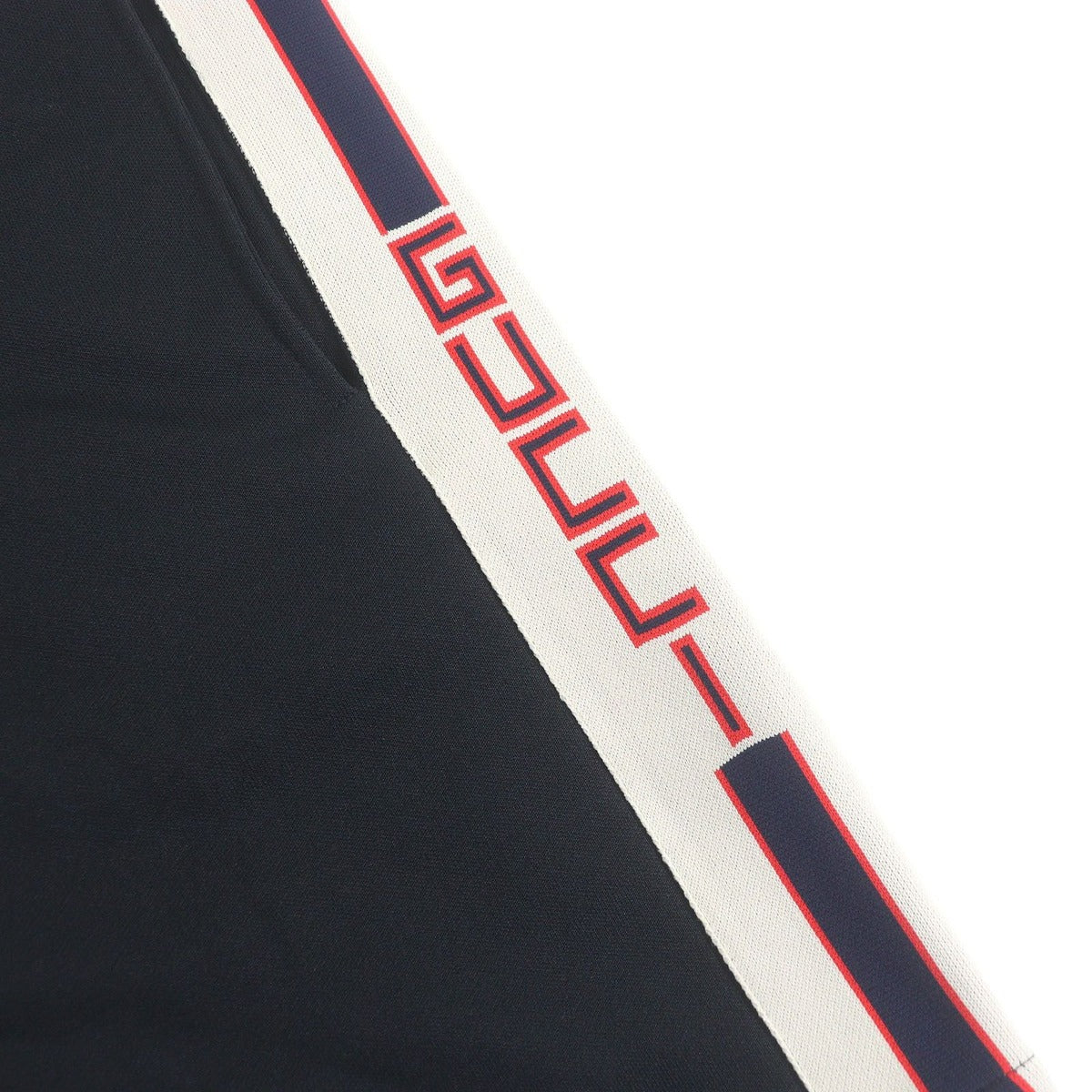 Gucci Side Logo Line Technical Jersey Shorts — view 5