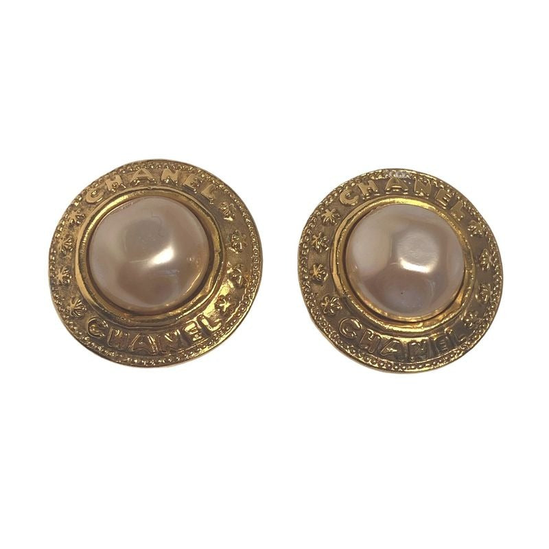 Chanel Large Vintage Earrings