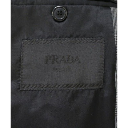 Prada Tailored Jacket Wool Gray — view 3