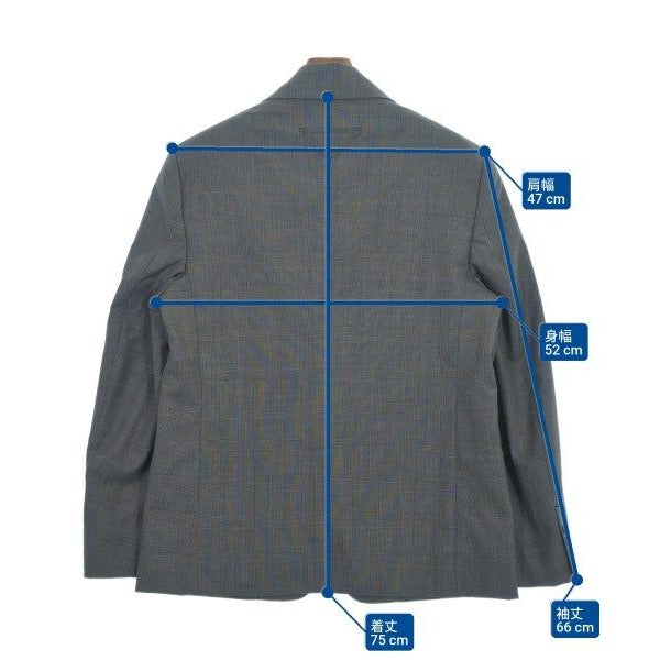 Prada Tailored Jacket Wool Gray — view 6