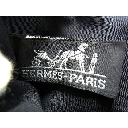Hermes Wallet Fourre Tout Perth PM Navy Canvas Bifold Round — view 5