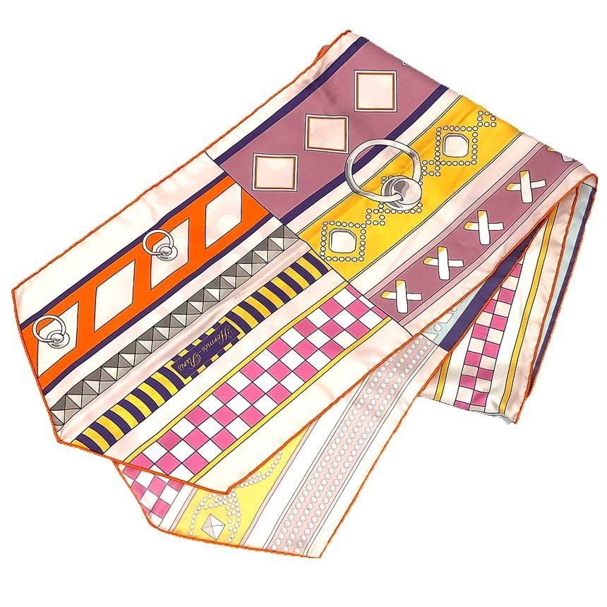 Hermes Maxi Twill Colliers de Chiens Collier Chien Long Scarf