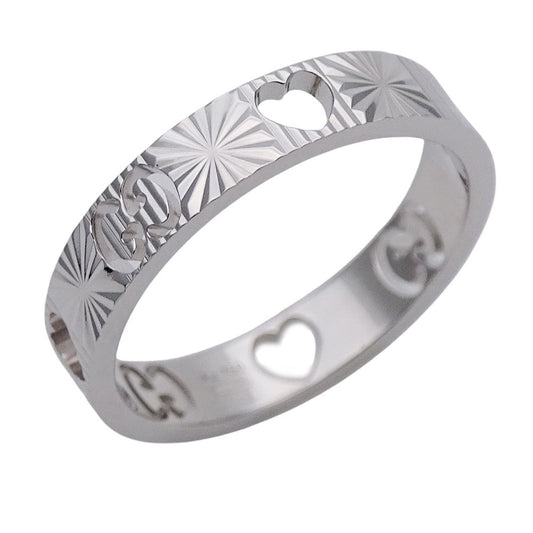 Gucci Ring Icon Heart White Gold