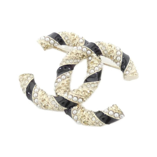 Chanel Brooch Black