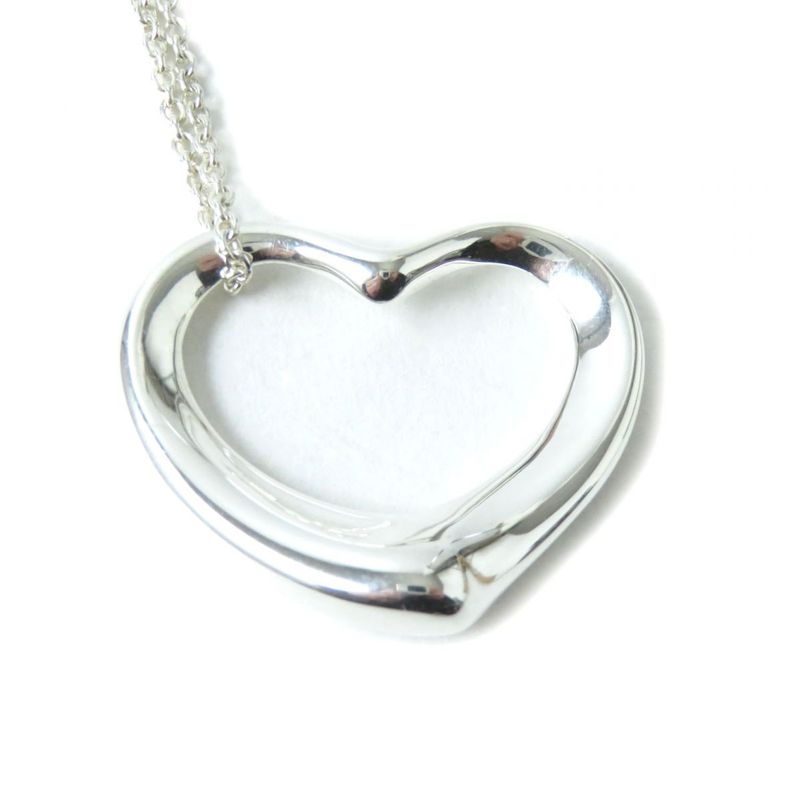 Tiffany & Co Elsa Peretti Open Heart Large Necklace /pendant